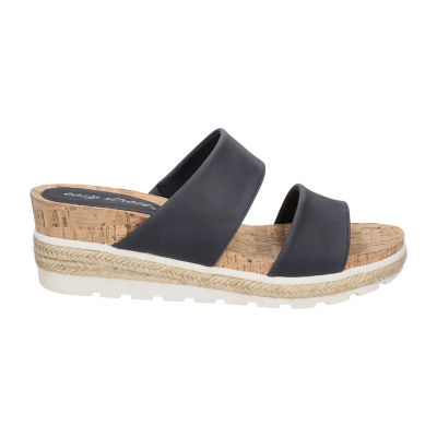 Easy Street Womens Maryann Wedge Sandals
