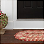 Colonial Mills Braxton Braided Reversible Indoor Outdoor Oval Area Rugs
