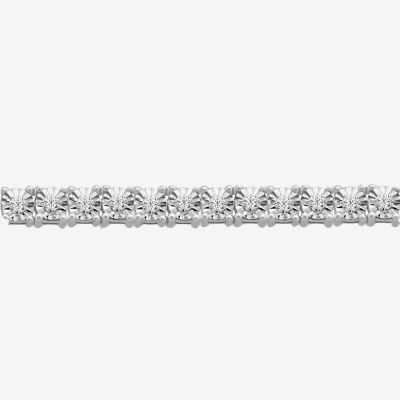 CT. T.W. Natural White Diamond 10K Gold Inch Tennis Bracelet