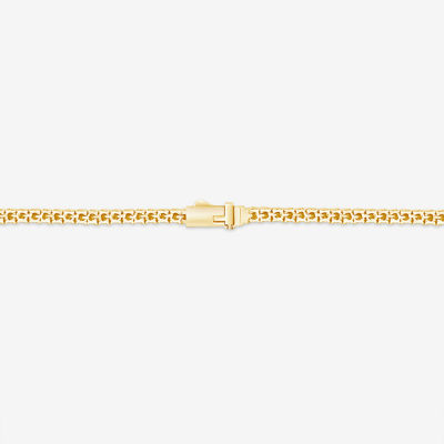 Mens 1 CT. T.W. Natural White Diamond 10K Gold 8 1/2 Inch Tennis Bracelet
