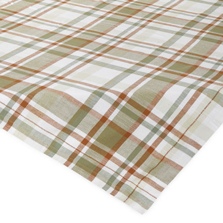 Linden Street Amber Glow Laurel Plaid Table Throw, One Size , Multiple Colors