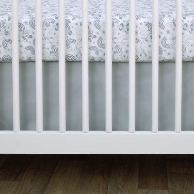 Disney Collection Mickey and Friends Crib Sheet, Color Gray JCPenney