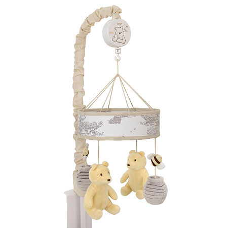 Disney Collection Winnie The Pooh Baby Mobile, One Size, Gray