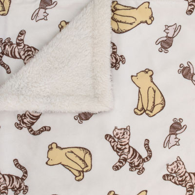 Disney Collection Winnie The Pooh Baby Blanket