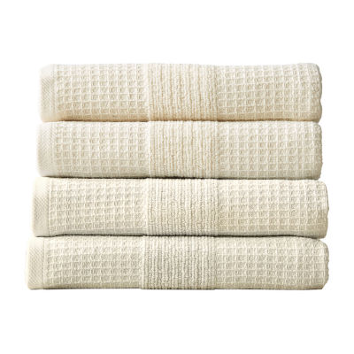 Woverly Ribbed Cotton Quick Dry 6-pc. Hand Towel - JCPenney