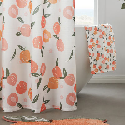 Forever 21 Peach Shower Curtain