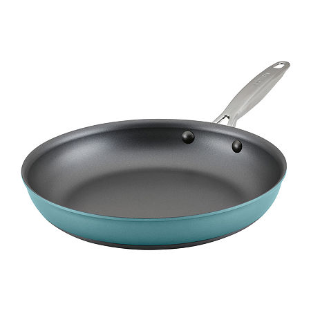 Anolon Achieve Hard Anodized 12 Skillet, One Size, Blue