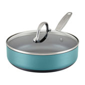 Wholesale Gibson Saute Pan W/ Lid- 5qt- Blue YALE BLUE