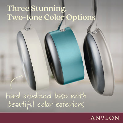 Anolon Achieve Hard Anodized 3-qt. Saute Pan with Lid