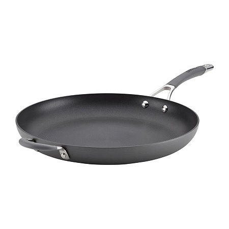 Circulon Radiance Hard Anodized 14 Skillet With Helper Handle, One Size, Gray