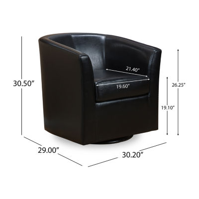Daymian Curved Slope Arm Chair