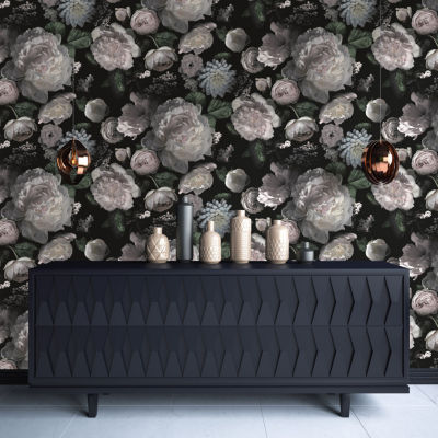 Tempaper Moody Floral Peel & Stick Wallpaper