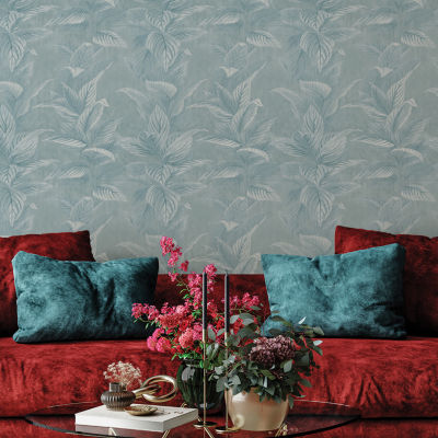 Tempaper Pastel Palm Peel & Stick Wallpaper
