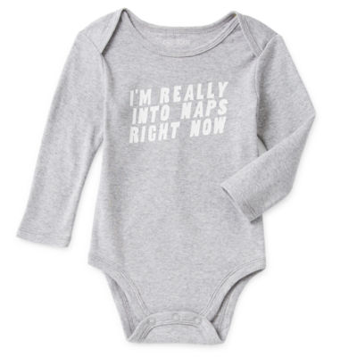 Okie Dokie Baby Unisex Crew Neck Long Sleeve Bodysuit