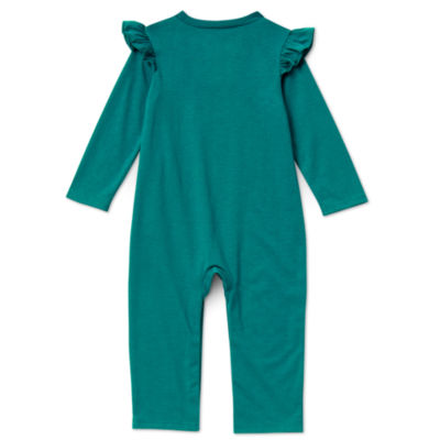 Okie Dokie Baby Girls Long Sleeve Jumpsuit