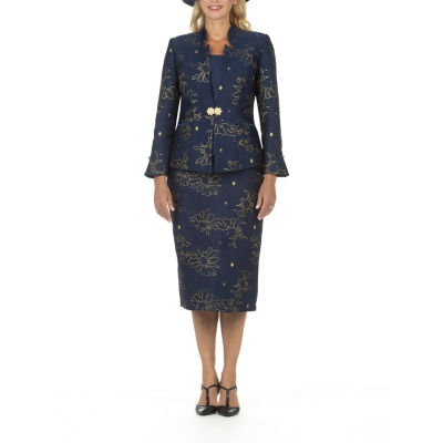 Giovanna Signature Brocade Skirt Suit 3-pc. - JCPenney