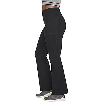 NEW Skechers GoWalk GoFlex High Waisted Leggings with Pockets Yoga Pants  Black