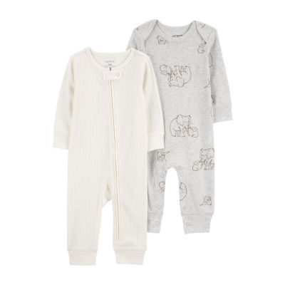 Carter's Baby Boys Long Sleeve 2-pc. Jumpsuit