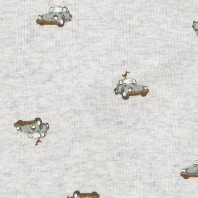 Carter's Baby Boys Crew Neck Short Sleeve Rib 5-pc. Bodysuit