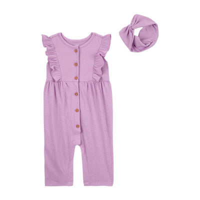 Carter's Baby Girls Sleeveless Jumpsuit