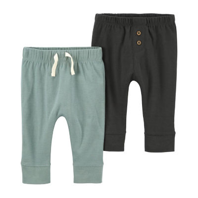 Carter's Baby Boys 2-pc. Straight Pull-On Pant