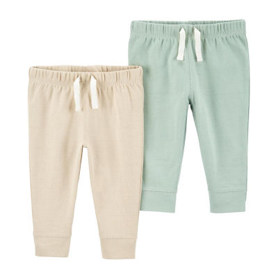 Carter's Baby Boys 2-pc. Straight Pull-On Pants