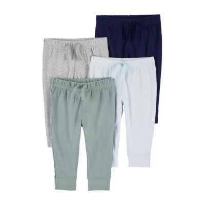 Carter's Baby Boys 4-pc. Cuffed Pull-On Pants