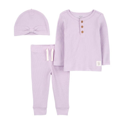 Carter's Baby Girls 3-pc. Pant Set