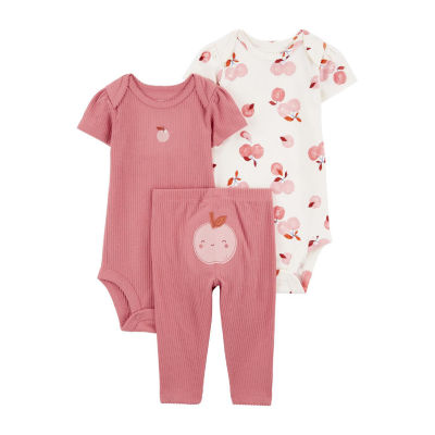 Carter's Baby Girls 3-pc. Pant Set