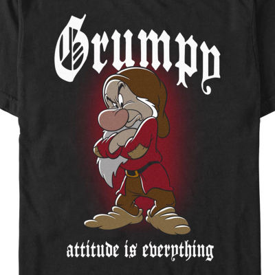 Mens Short Sleeve Grumpy Graphic T-Shirt
