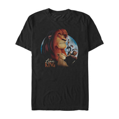 Mens Short Sleeve The Lion King Graphic T-Shirt