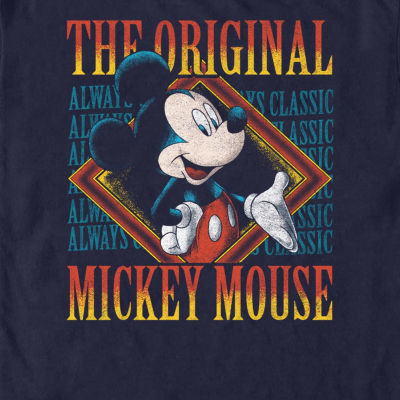 Mens Short Sleeve Mickey Mouse Graphic T-Shirt