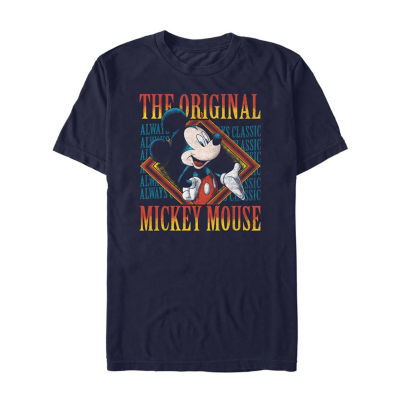 Mens Short Sleeve Mickey Mouse Graphic T-Shirt