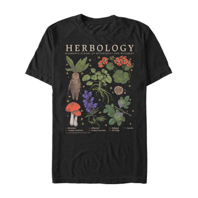 Mens Short Sleeve Herbology Graphic T-Shirt