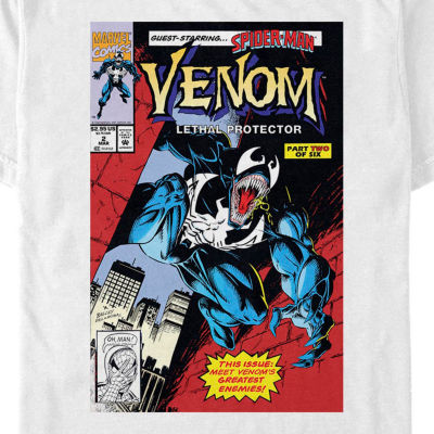 Mens Short Sleeve Venom Graphic T-Shirt