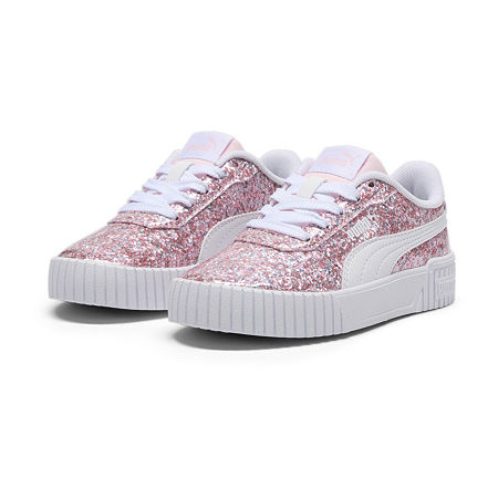 PUMA Girls Carina 2 Ballet Beauty Sneakers, 13 Medium, Pink