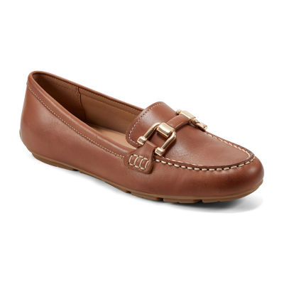 Easy Spirit Megan Womens Moc Closed Toe Loafers