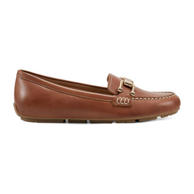 Easy Spirit Megan Womens Moc Closed Toe Loafers