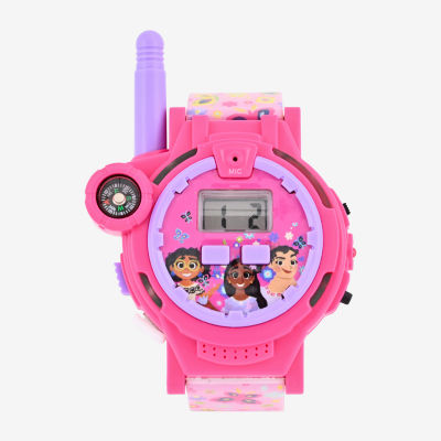 Disney Collection Girls Multi-Function Multicolor Strap Watch Enc40024jc