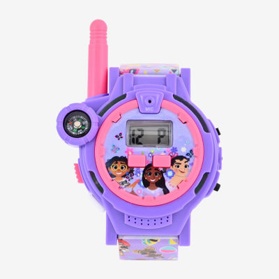 Disney Collection Girls Multi-Function Multicolor Strap Watch Enc40024jc