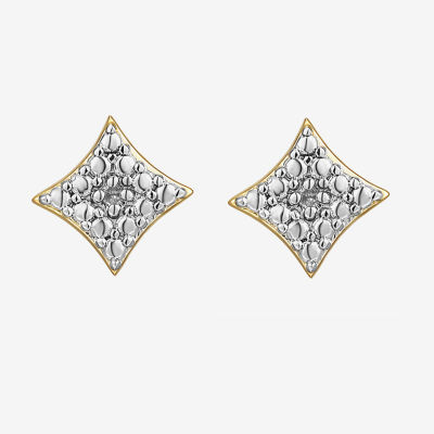 Sparkle Allure White Diamond Accent 6.7mm Diamond Stud Earrings