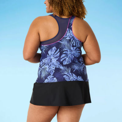 ZeroXposur Tankini Swimsuit Top Plus