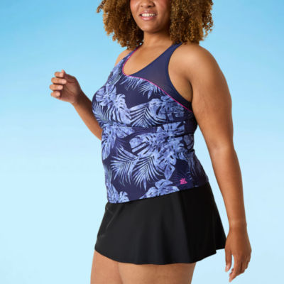 ZeroXposur Tankini Swimsuit Top Plus