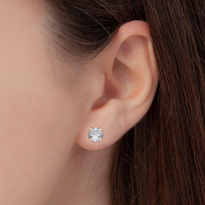 Ever Star (G / SI1-SI2) 1 CT. T.W. Lab Grown Diamond Stud Earring 10K Gold