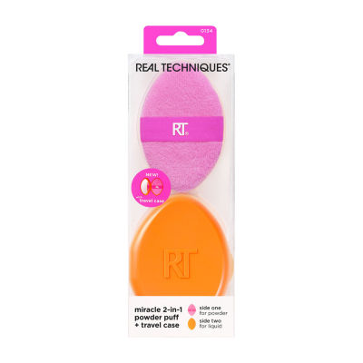 Real Techniques Miracle 2 In 1 Powder Puff + Case