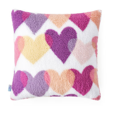 Forever 21 Dinah Heart Square Throw Pillow