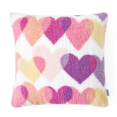 Forever 21 Dinah Heart Square Throw Pillow