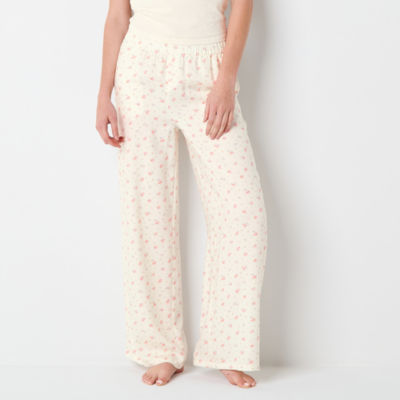 Arizona Body Womens Flannel Juniors Pajama Pants