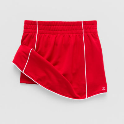 Xersion Super Soft Little & Big Kid Girls Mid Rise Fleece Skort