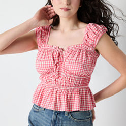 ànuke online store（アンヌーク） / Sheer Peplum TopsSheer